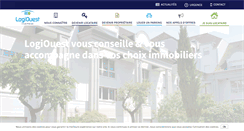 Desktop Screenshot of logiouest.fr